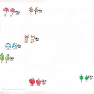 Fun Earrings And Pretty Rings